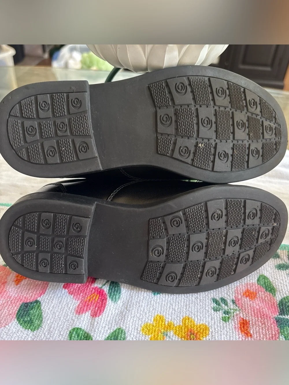 Men's Classic Black Lace-Up Dress Shoes